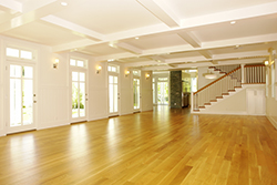 Beautiful Sunlit Large Room With Hardwood Interior